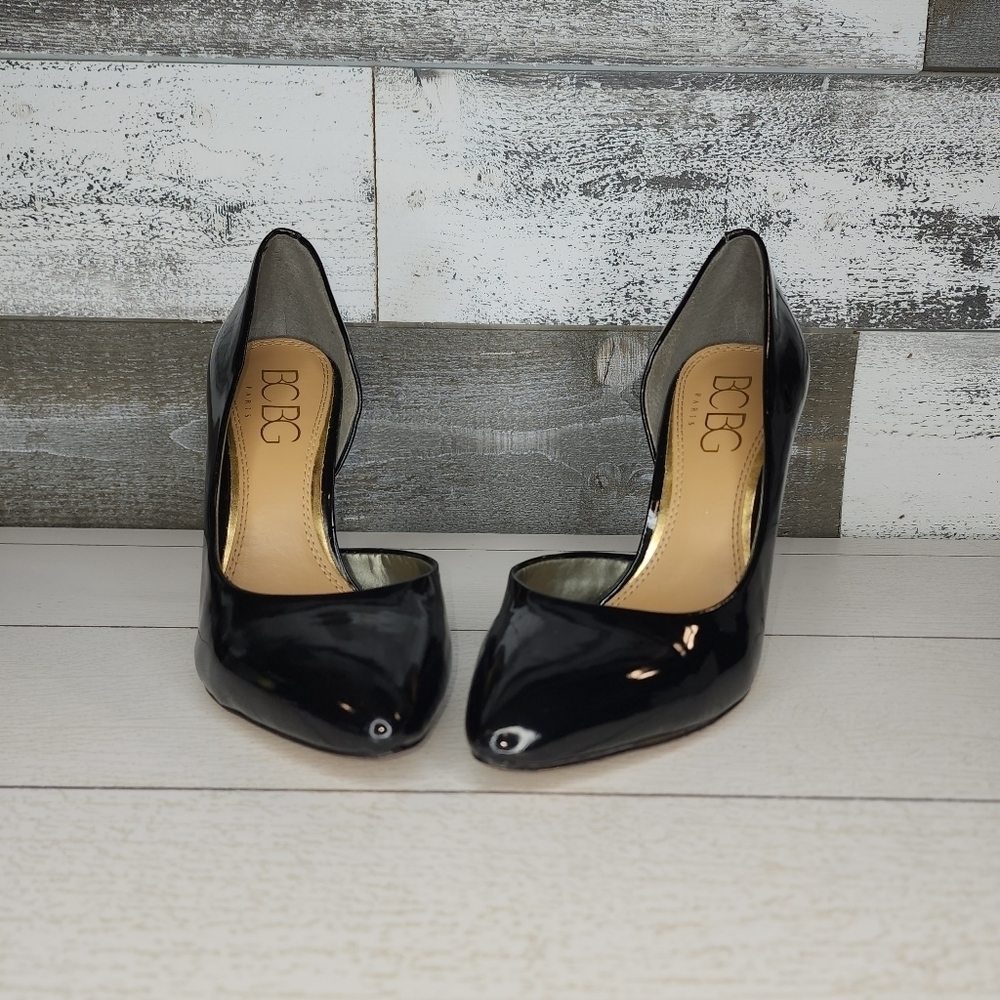 𝅺BLACK BCBG heels size 7.5